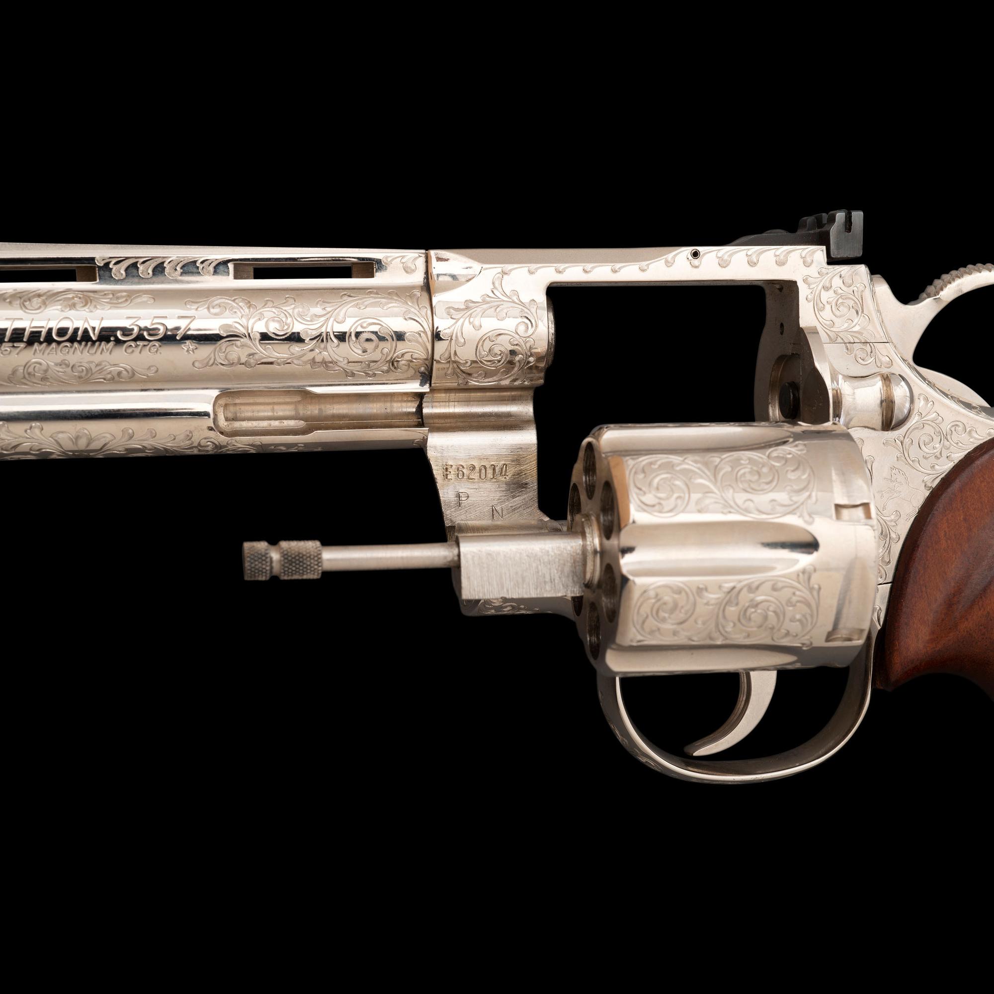 *Engraved 1974 Production Colt Python Revolver