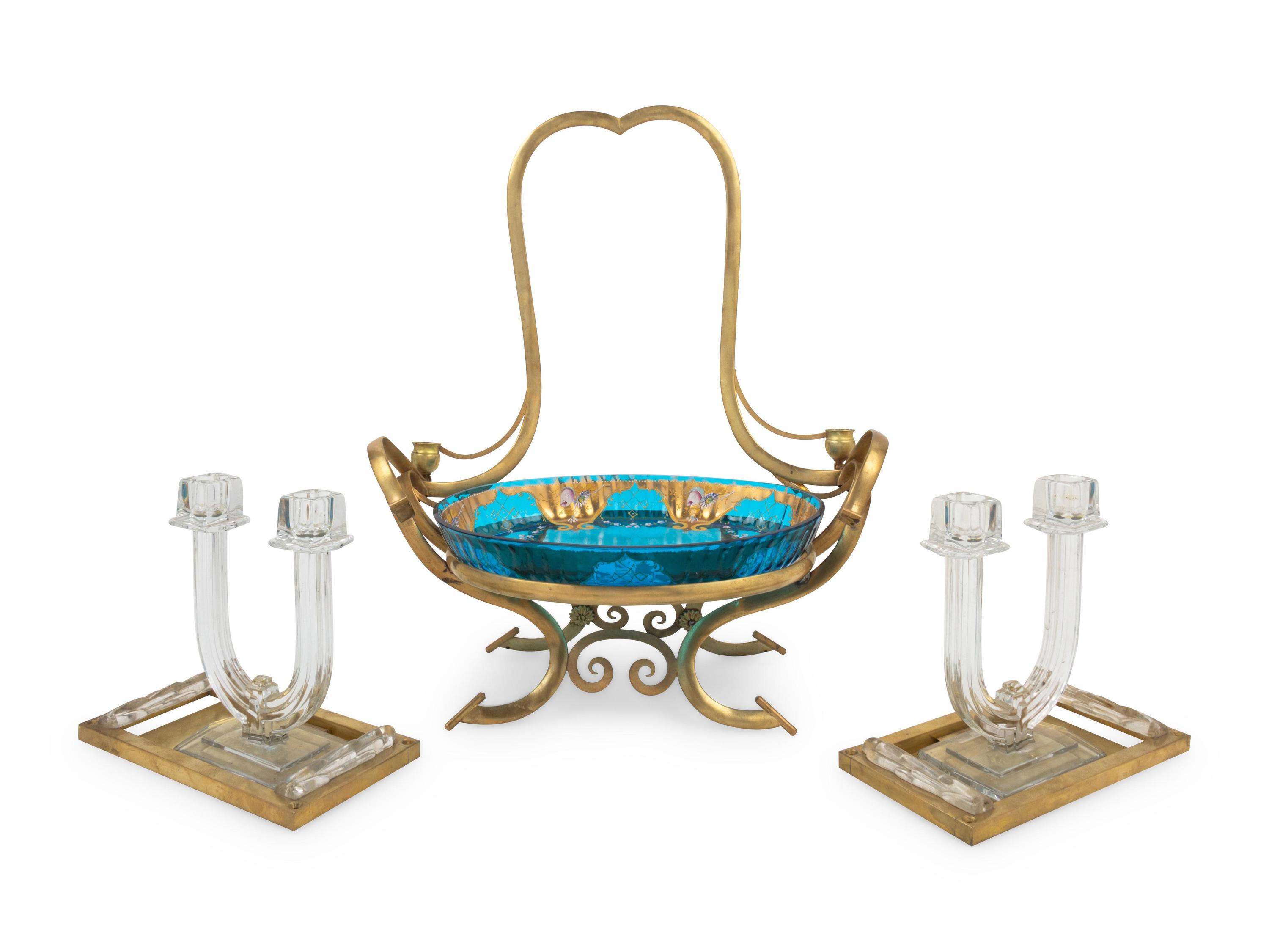 An Assembled Table Garniture