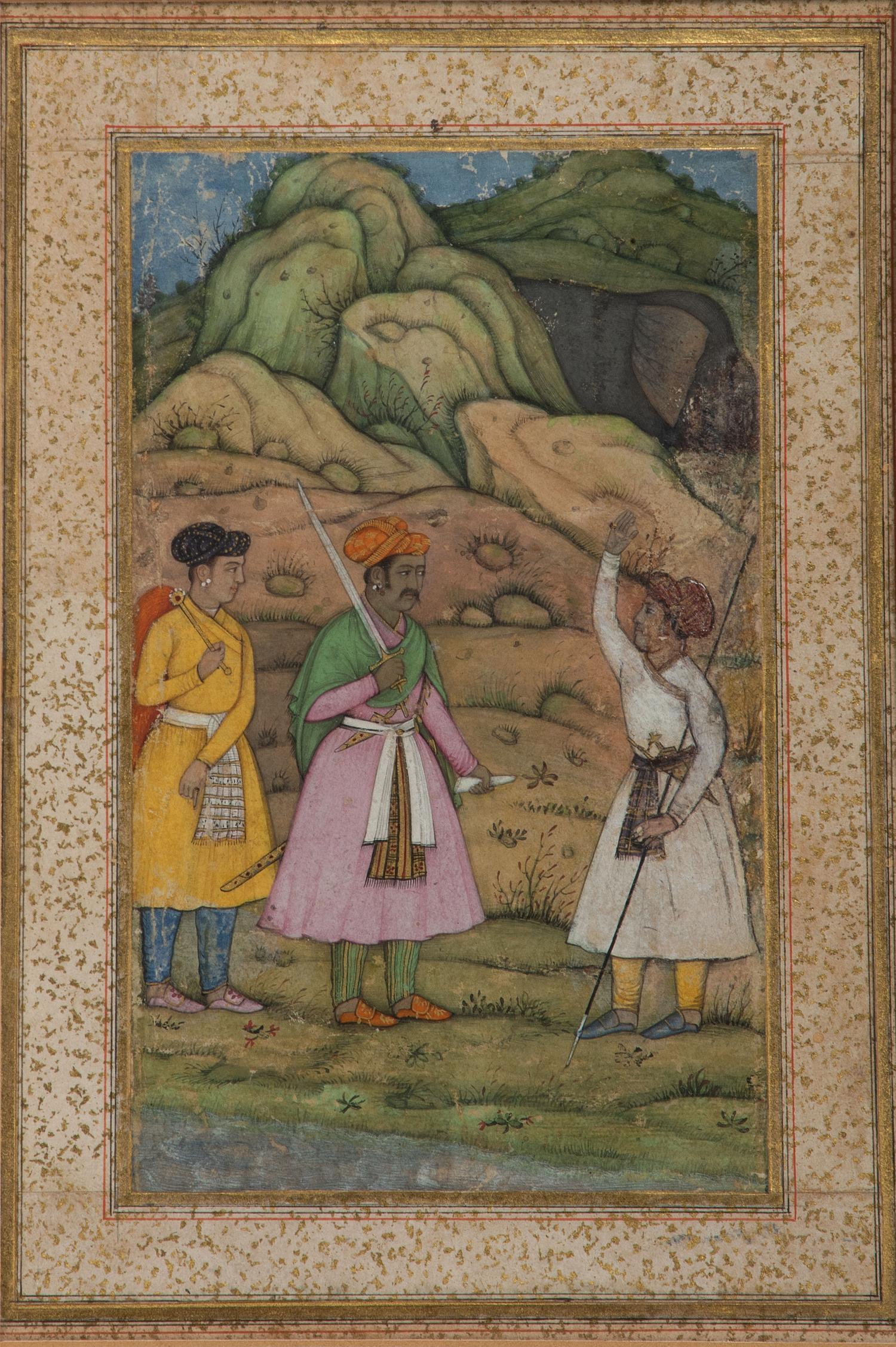 Four Indian Miniature Watercolors