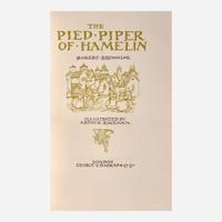 [Children's & Illustrated] [Rackham, Arthur] Browning, Robert The Pied Piper of Hamelin