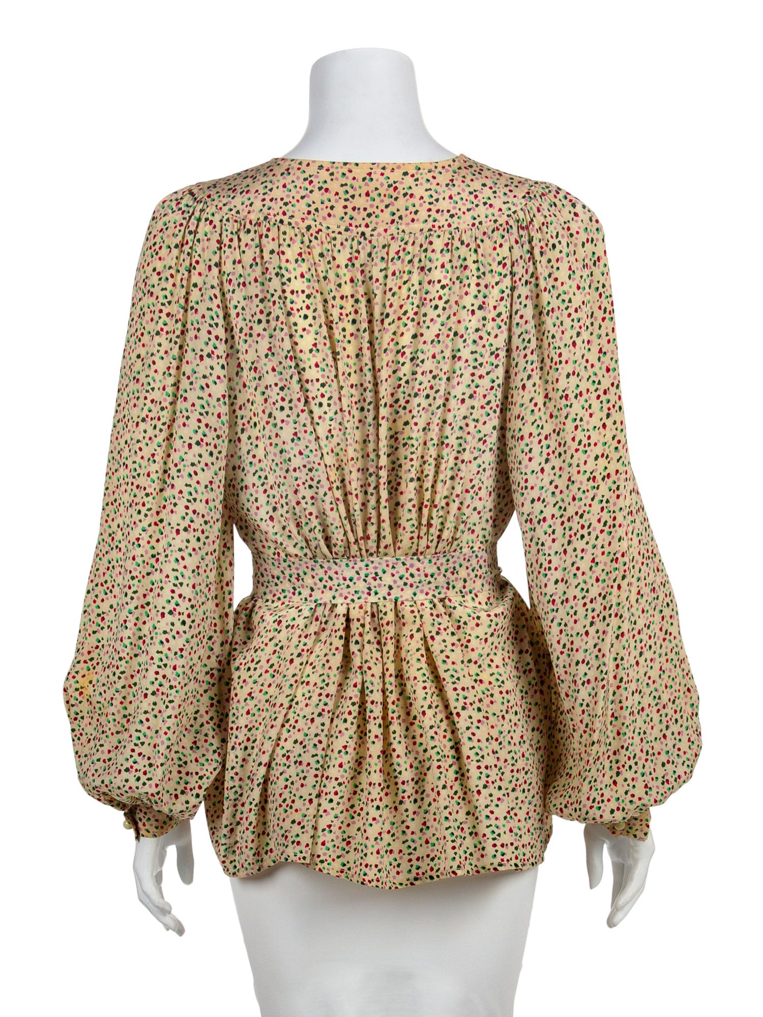 Two Size 10 Ungaro Blouses, 1980-90s