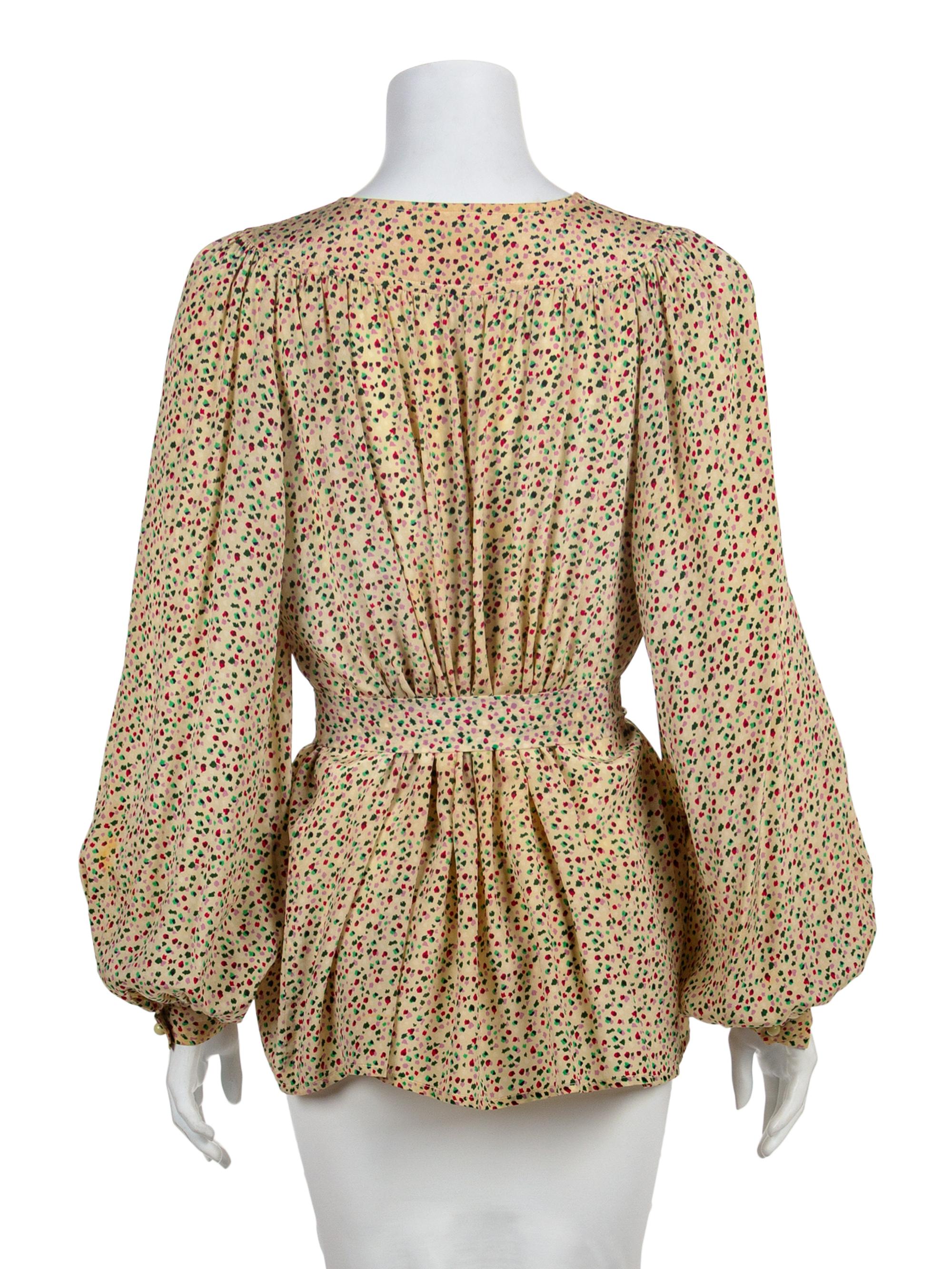 Two Size 10 Ungaro Blouses, 1980-90s