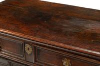A Charles II Oak Chest of Drawers