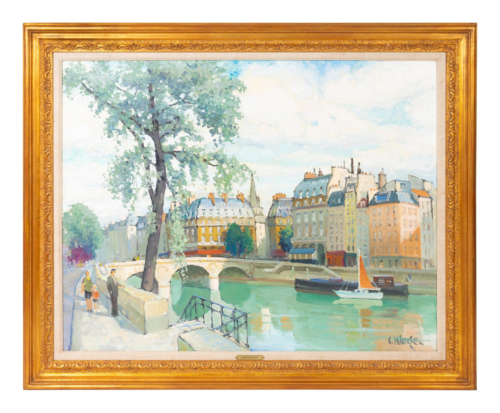 Untitled (Sailboat on the Canal)