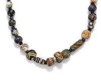 A Roman Mosaic Glass Bead Necklace
