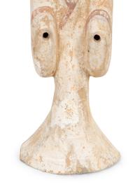 A Han Pottery Figure of a Lady
