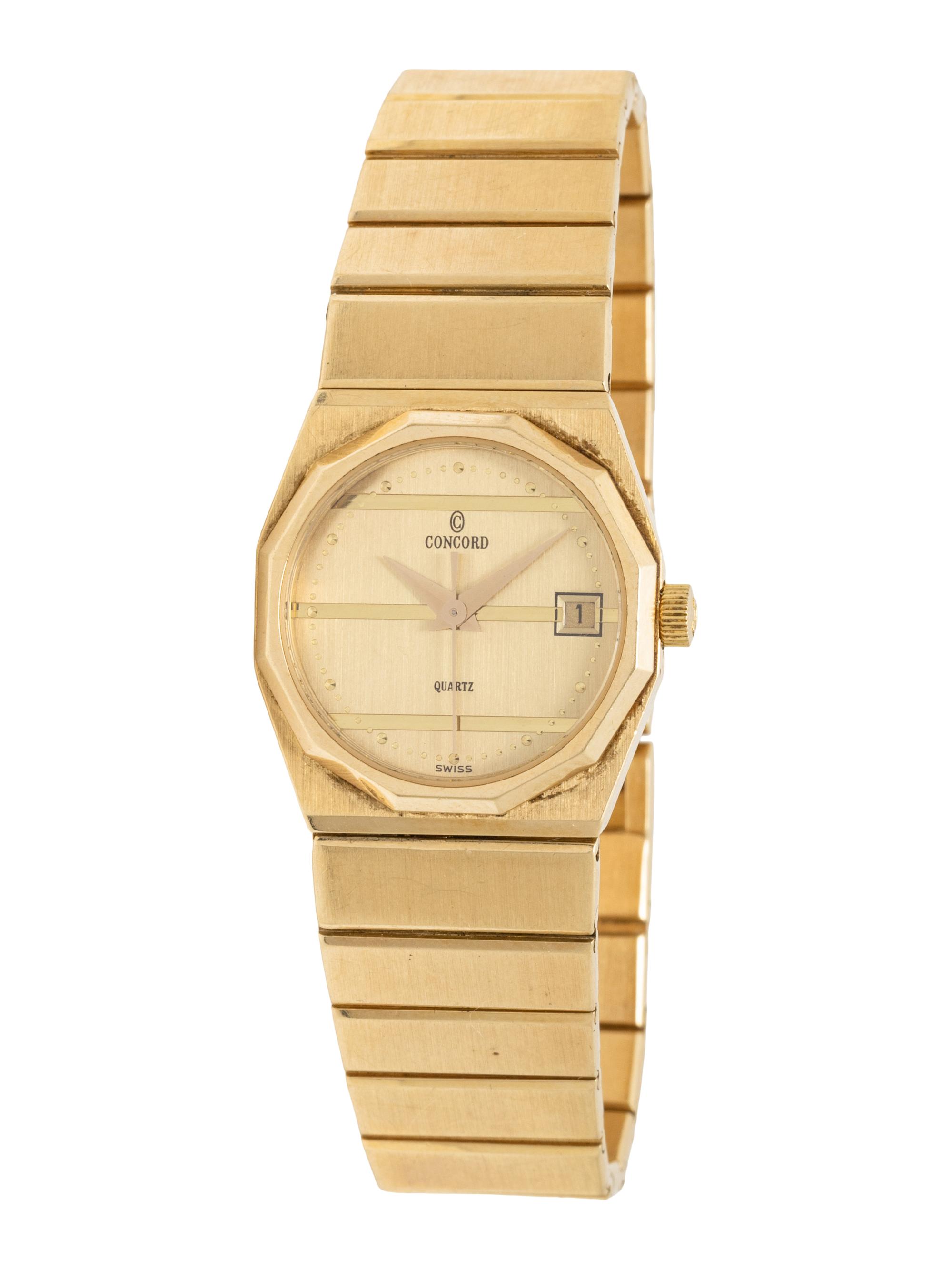 CONCORD, 14K YELLOW GOLD 'MARINER' WATCH