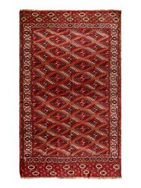 A Turkmen Yomut Wool Rug
