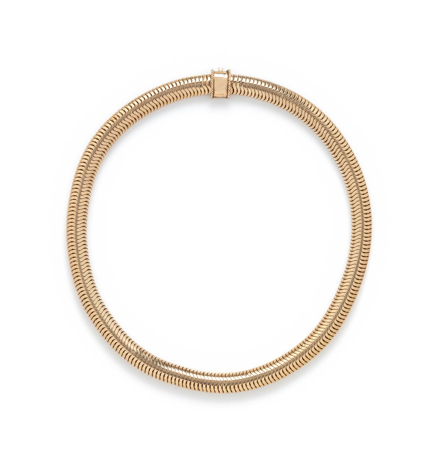 YELLOW GOLD NECKLACE