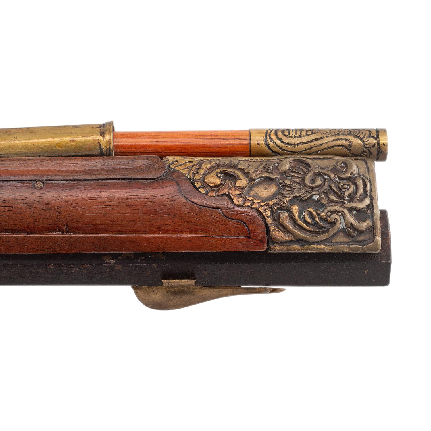 Contemporary Flintlock Jaeger Rifle in the Style of J. Hauer