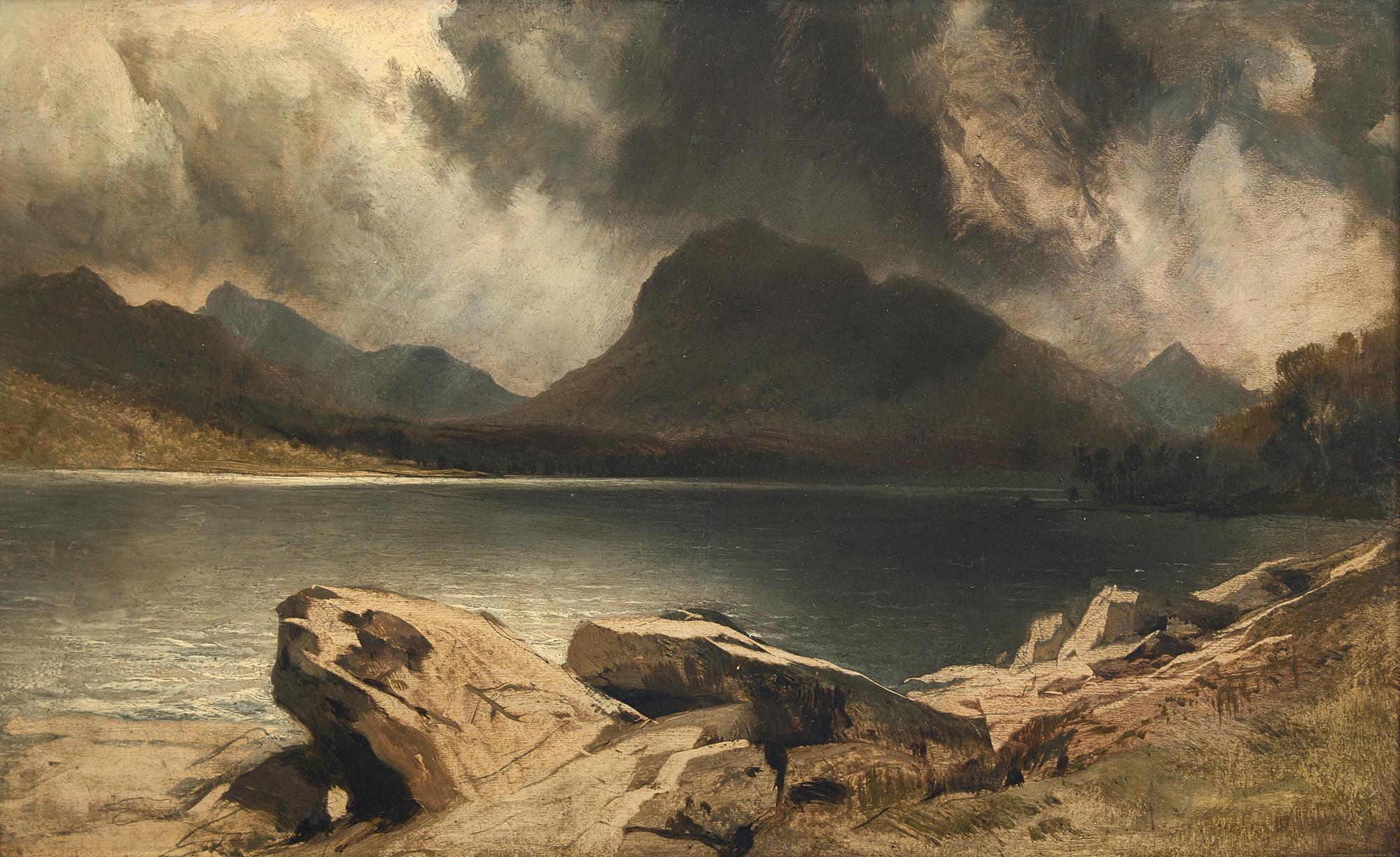 A Highland Loch after the Storm
