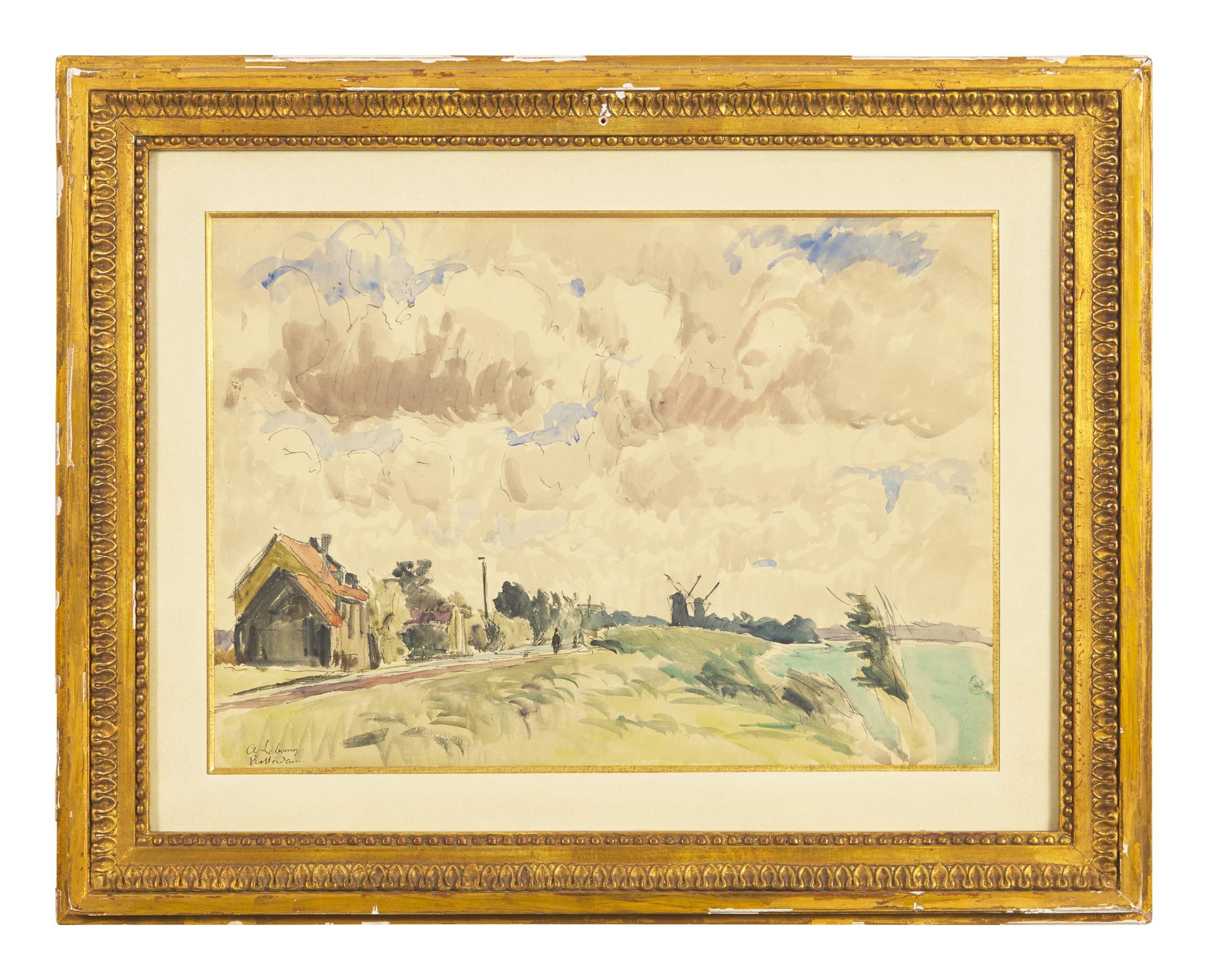 Terre et Mer (Rotterdam) (A Double-Sided Work) , 1896
