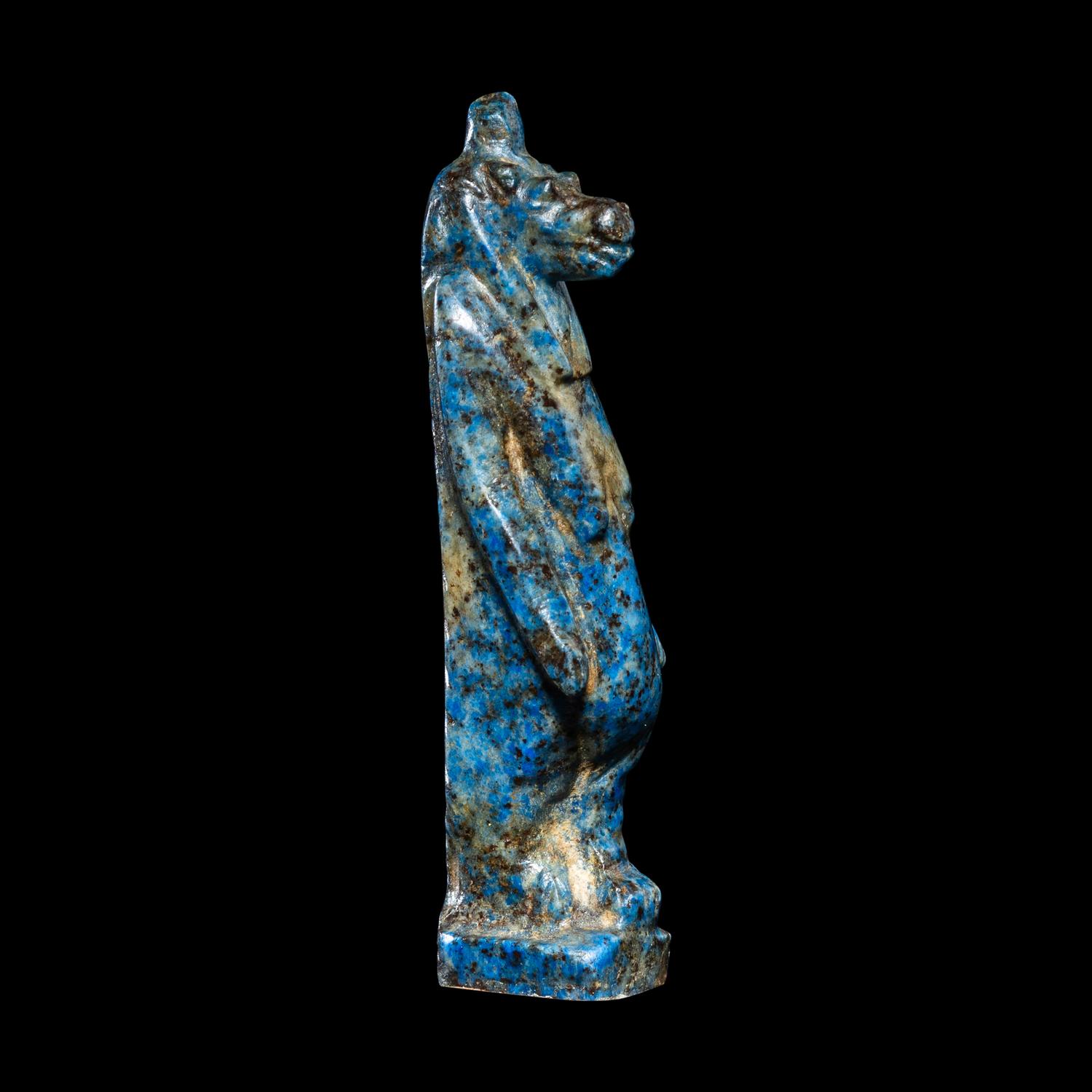 An Egyptian Lapis Lazuli Taweret
