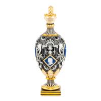 A Minton Pâte-sur-Pâte and Parcel-Gilt Porcelain Ewer