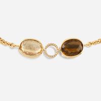A citrine, diamond, and gold necklace, Zoccai