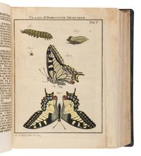 [NATURAL HISTORY.] ROSEL VON ROSENHOF, August Johann (1705-1759). Der Monatlich-Herausgegebenen Insecten Belustigung . Nuremberg: Johann Joseph Flesichmann, 1746-1761.