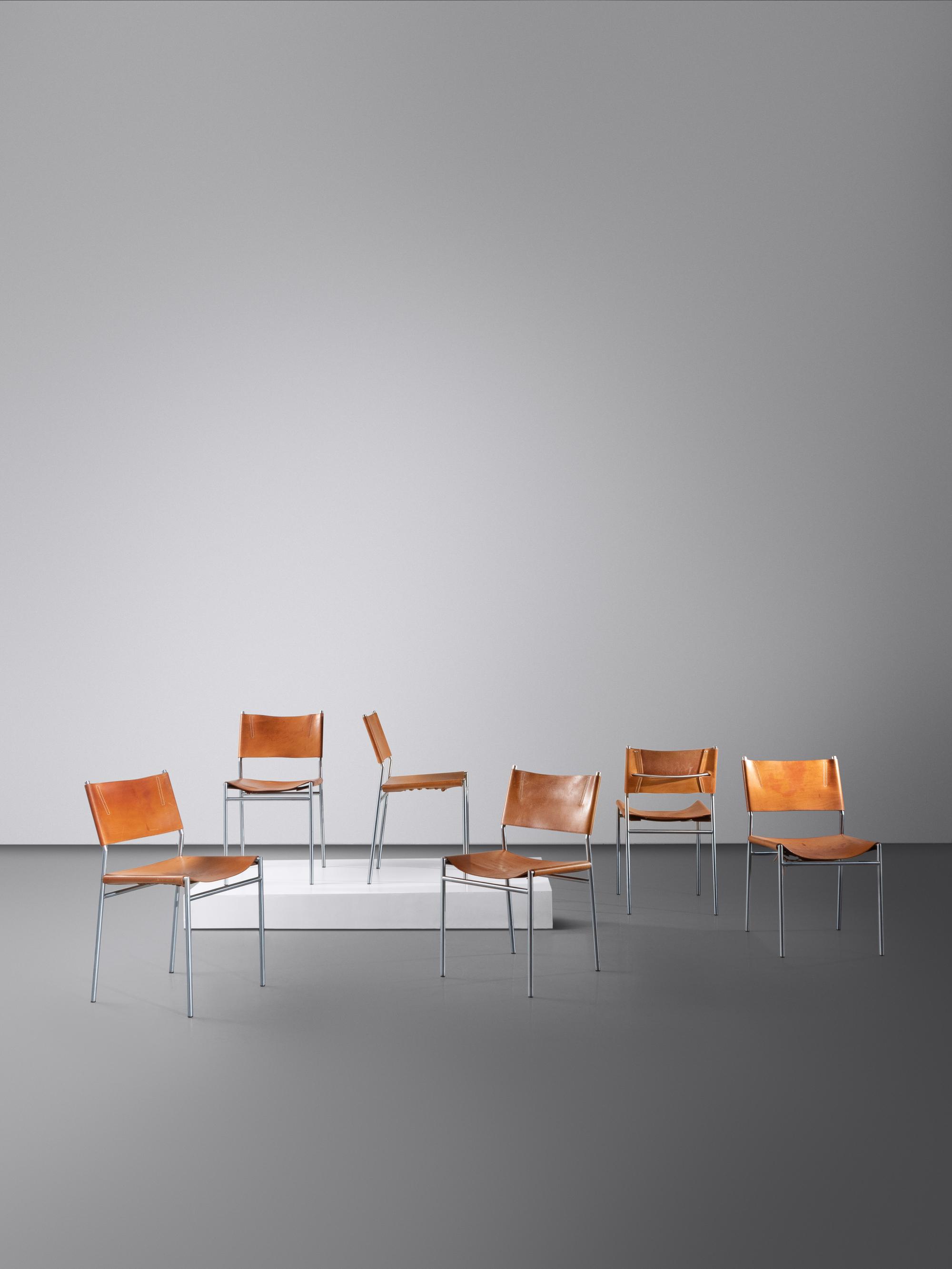 Set of Six Dining Chairs, model SE-06, c. 1967 Spectrum, Netherlands