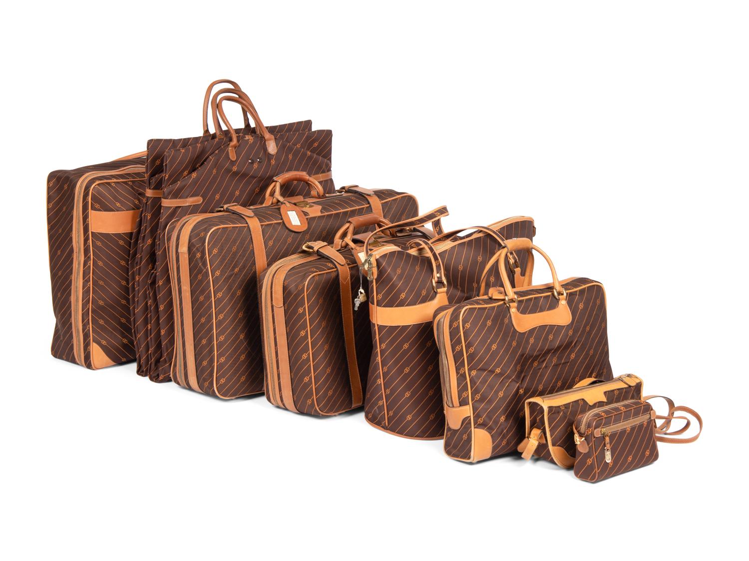 A Collection of Gucci Luggage, 1980s