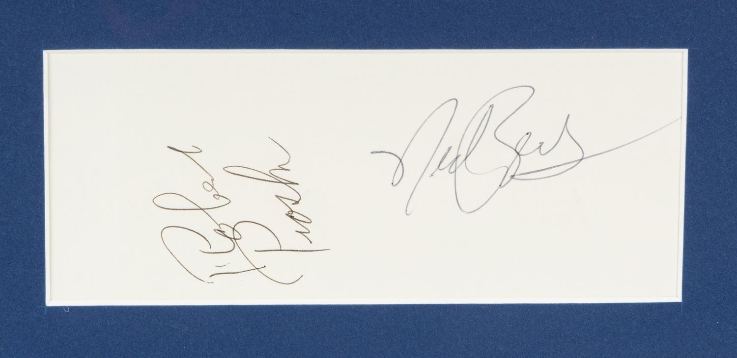 A "Rudy" Notre Dame Premiere Invitation Display,