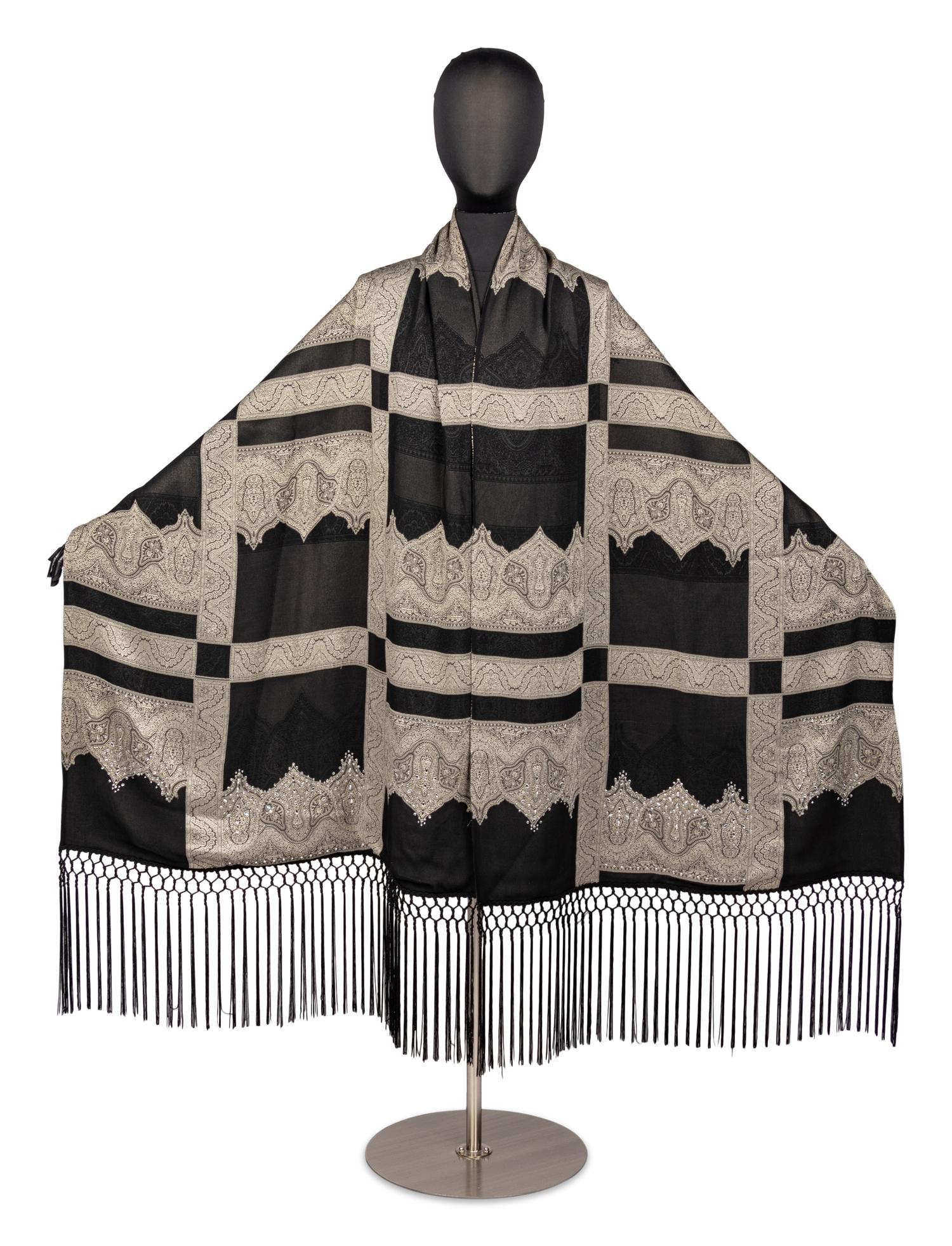 Christian Lacroix Wrap with Fringe, 1990s