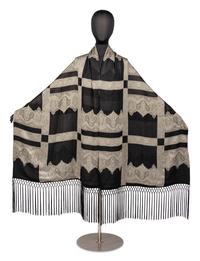 Christian Lacroix Wrap with Fringe, 1990s