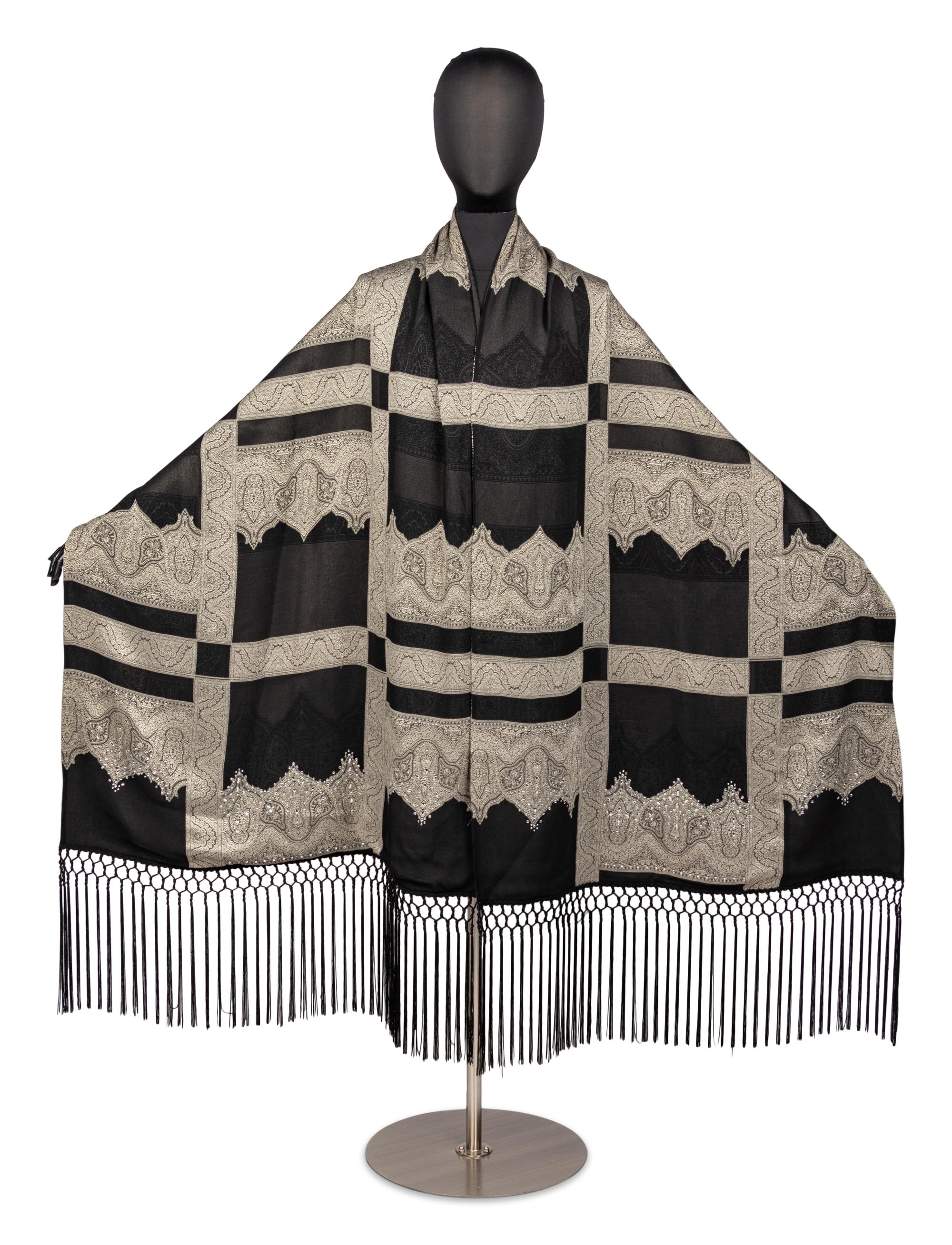 Christian Lacroix Wrap with Fringe, 1990s