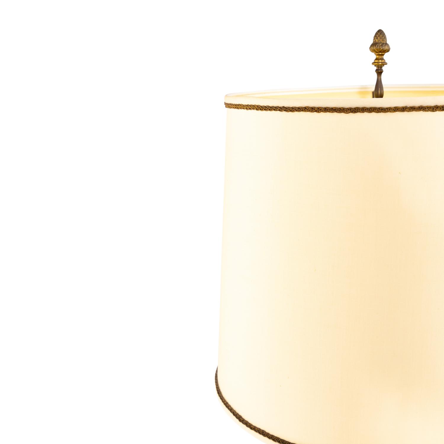A Neoclassical Style Gilt Bronze Mounted Onyx Urn-Form Lamp