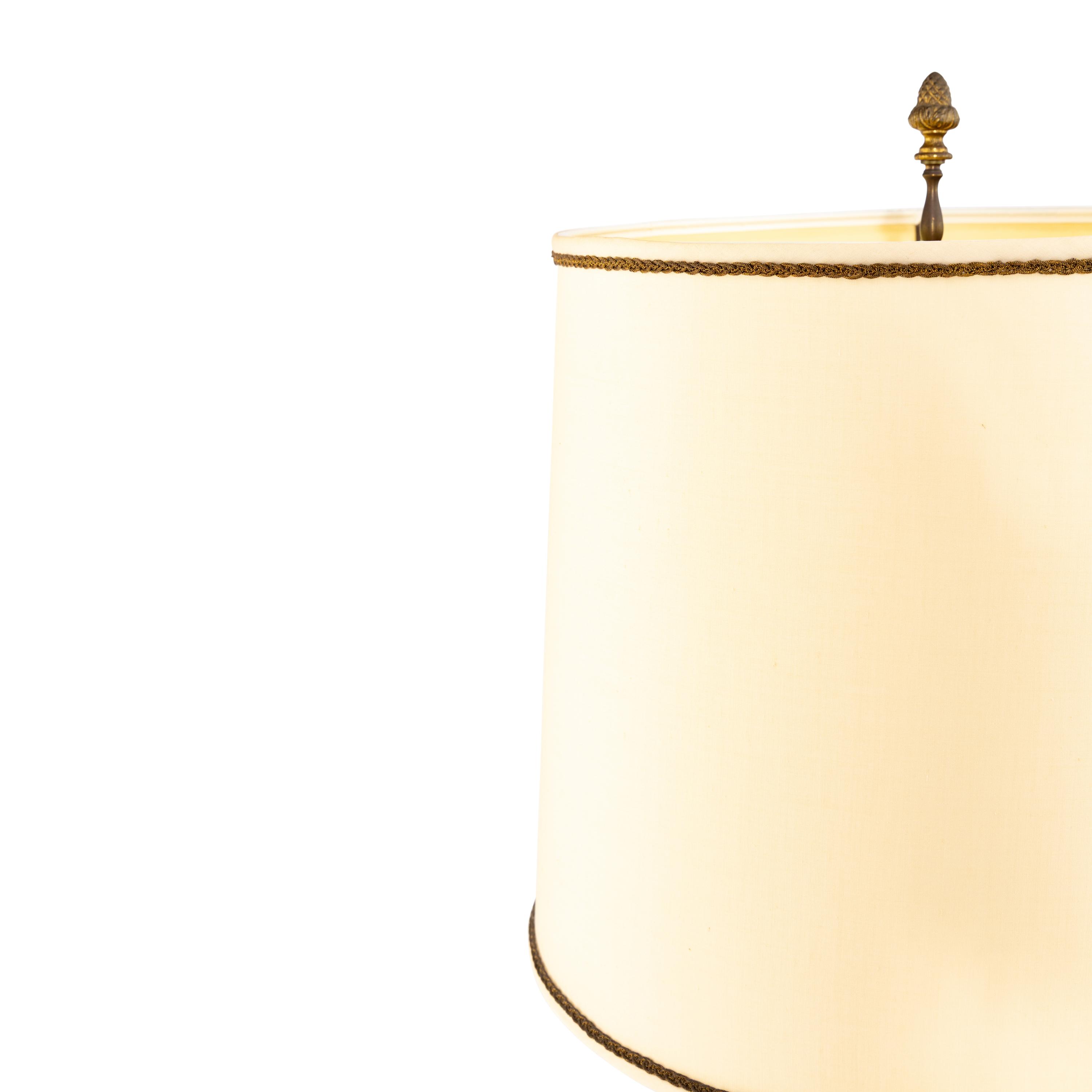 A Neoclassical Style Gilt Bronze Mounted Onyx Urn-Form Lamp