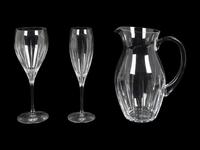A Christofle Glass Part Stemware Service — 20TH CENTURY