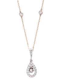 DIAMOND PENDANT/NECKLACE