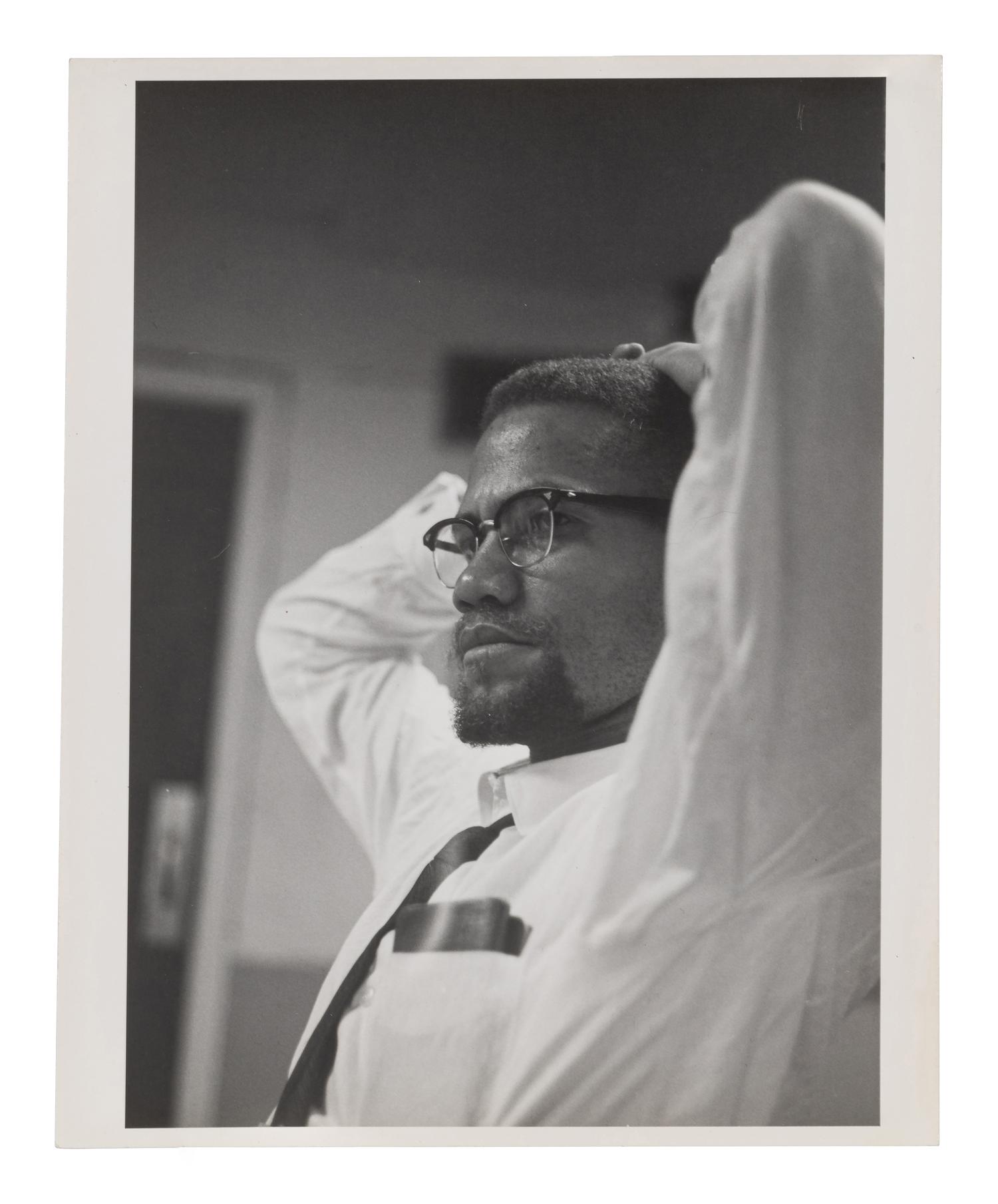 Roy Schatt (1919-2002) Malcolm X, 1964