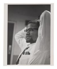 Roy Schatt (1919-2002) Malcolm X, 1964