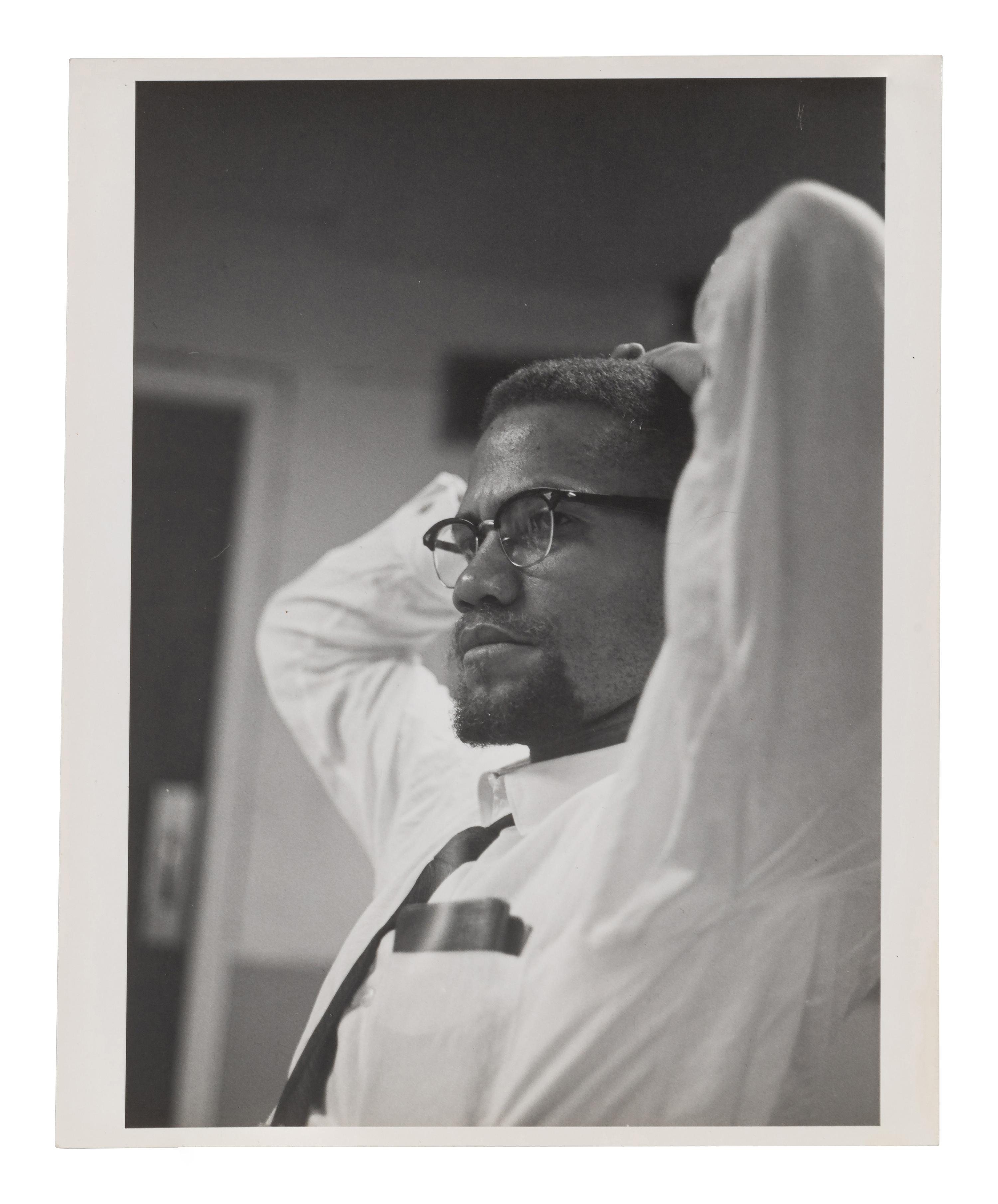 Roy Schatt (1919-2002) Malcolm X, 1964