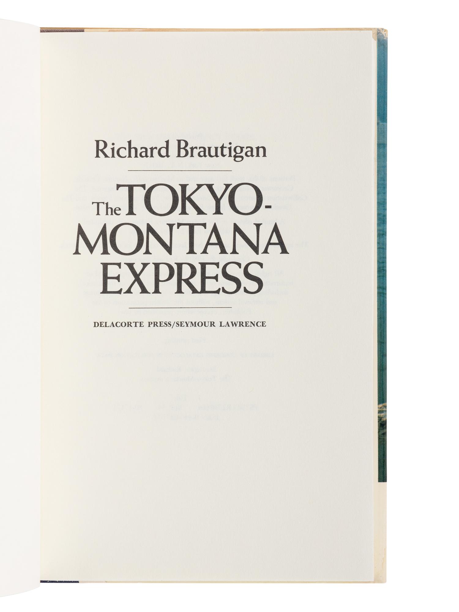 BRAUTIGAN, Richard (1935-1984). A group of 6 works by Brautigan, ALL FIRST EDITIONS, comprising: