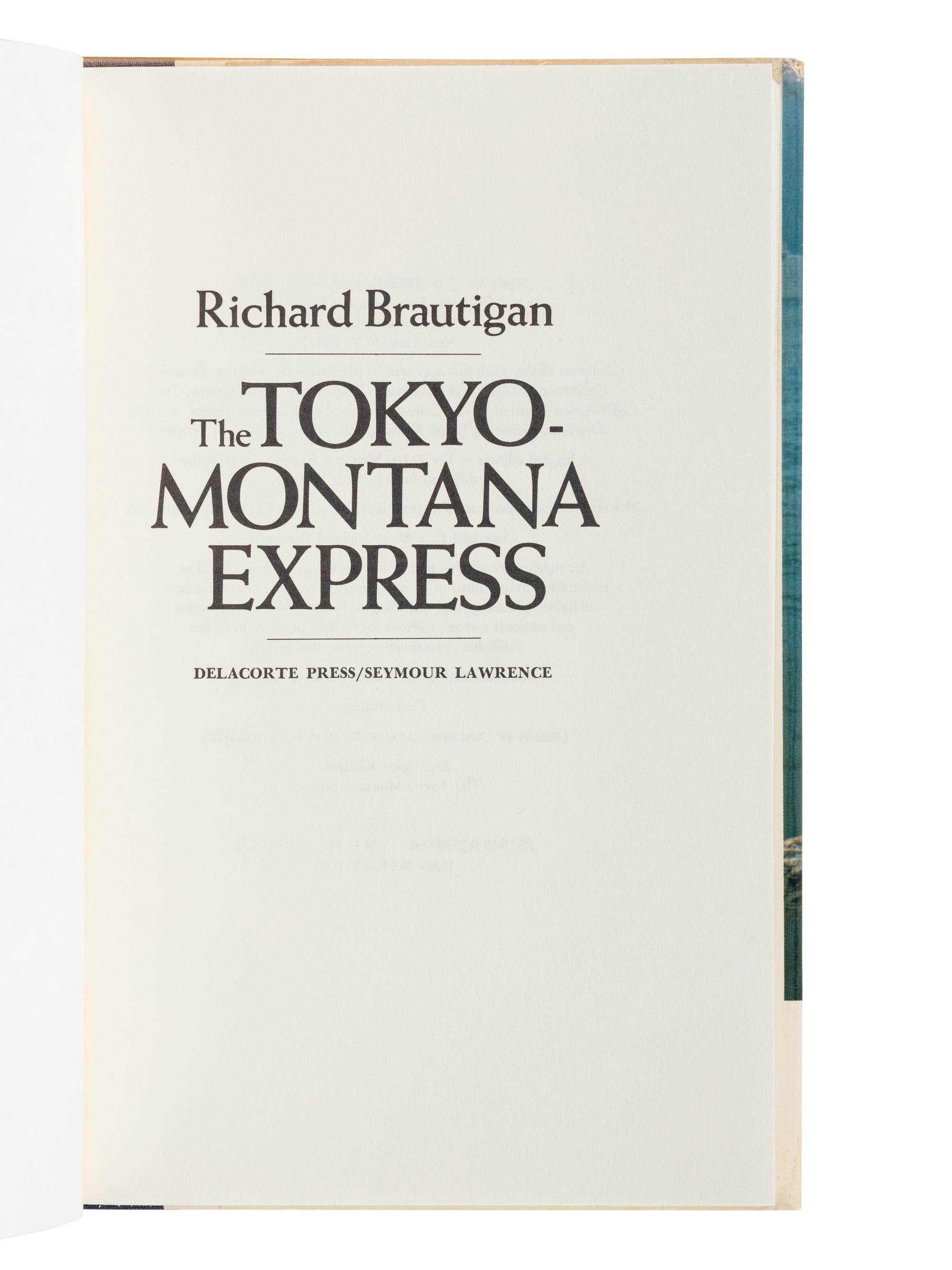 BRAUTIGAN, Richard (1935-1984). A group of 6 works by Brautigan, ALL FIRST EDITIONS, comprising: