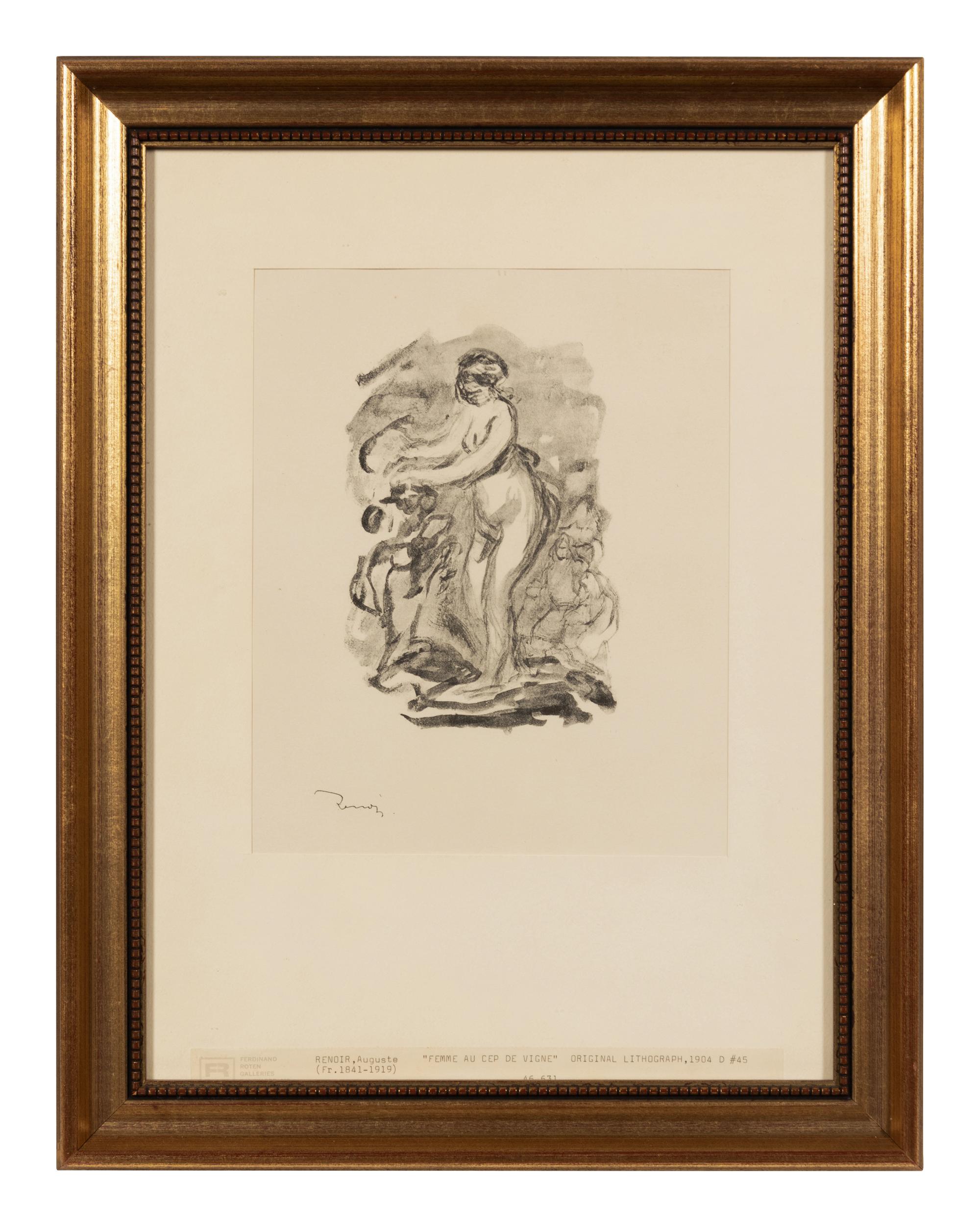 Femme Au Cep De Vigne