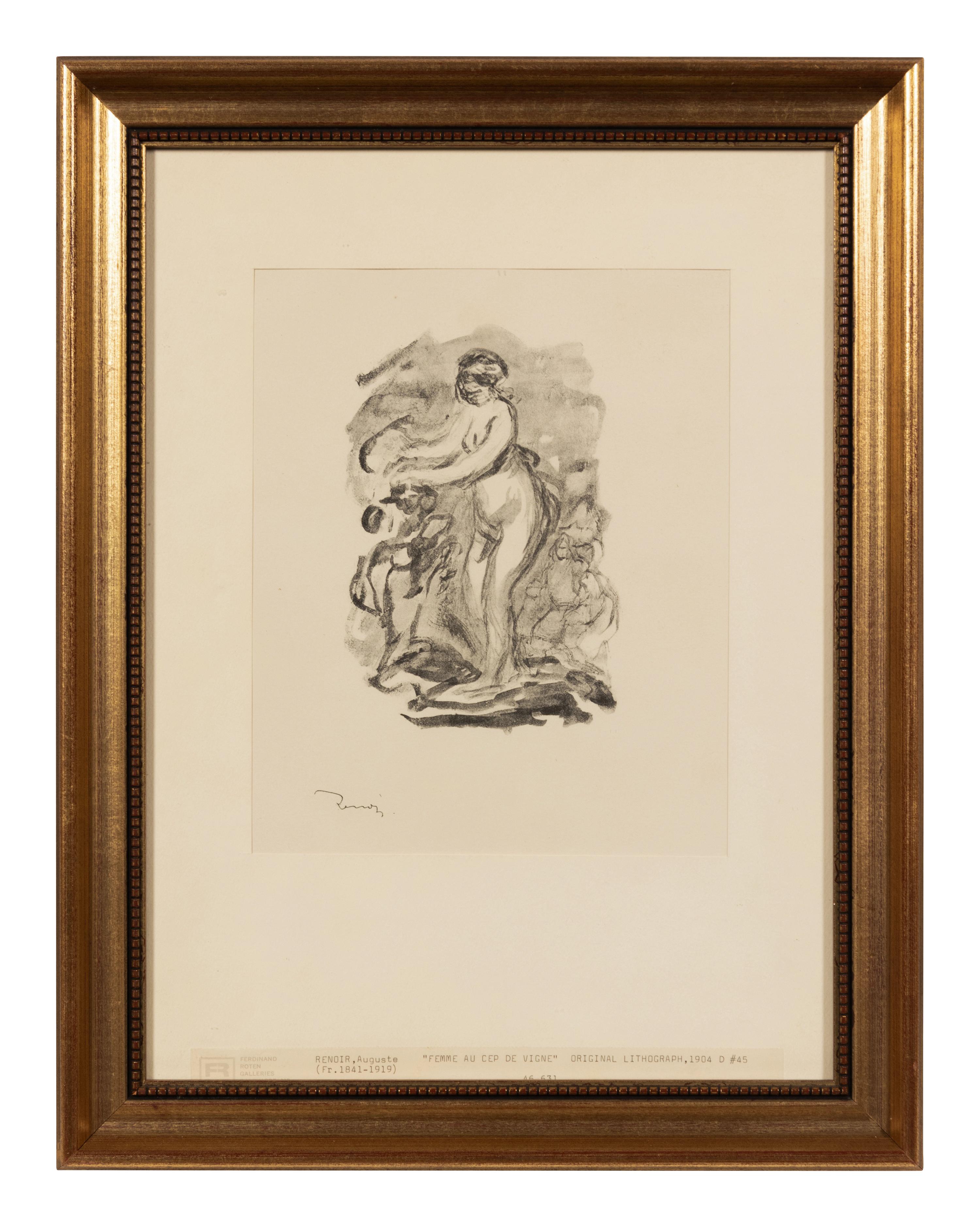 Femme Au Cep De Vigne