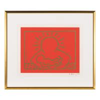 Keith Haring (American, 1958-1990) — A Very Special Christmas, 1987