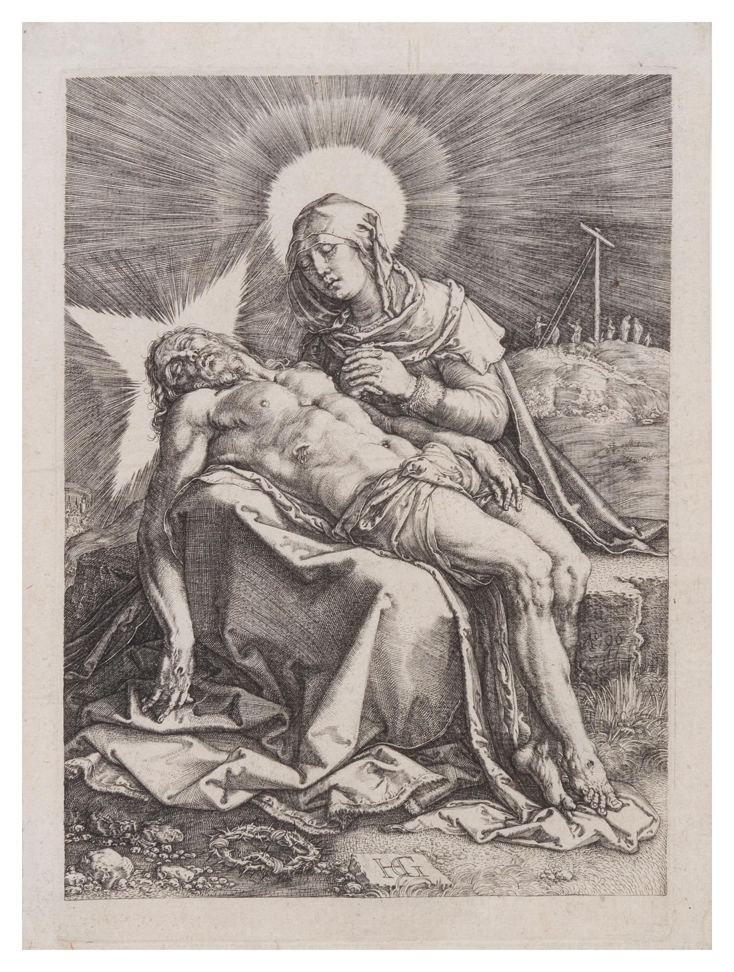 Hendrik Goltzius, (Dutch, 1558-1617), Pieta, 1586