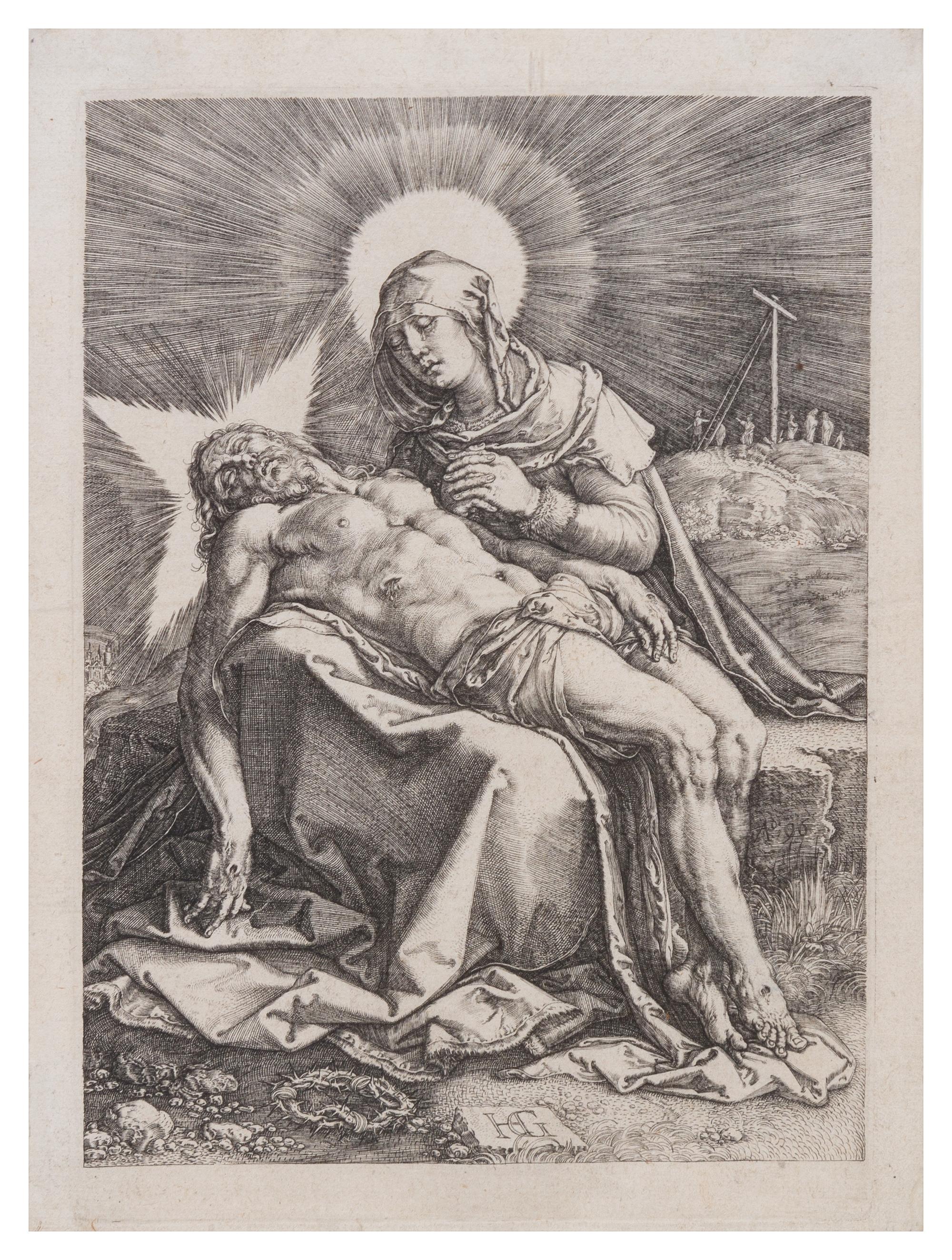 Hendrik Goltzius, (Dutch, 1558-1617), Pieta, 1586