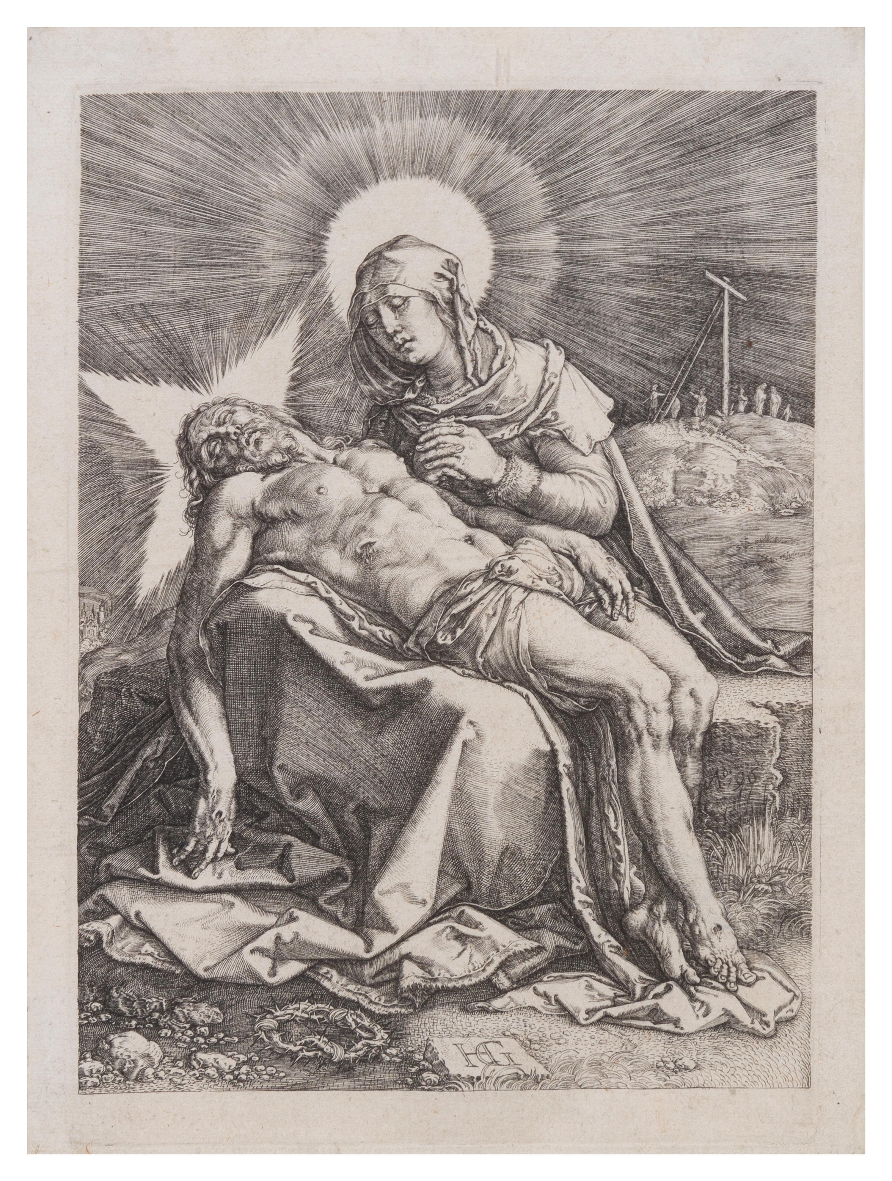Hendrik Goltzius, (Dutch, 1558-1617), Pieta, 1586
