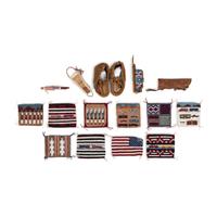 Collection of Navajo Pictorial Sampler Weavings