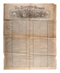 [RECONSTRUCTION]. A group of documents, pamphlets, and other ephemera concerned with post-Civil War politics, education, and pardons, comprising: