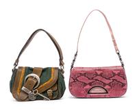 Two Christian Dior Shoulder Bags, 2000s