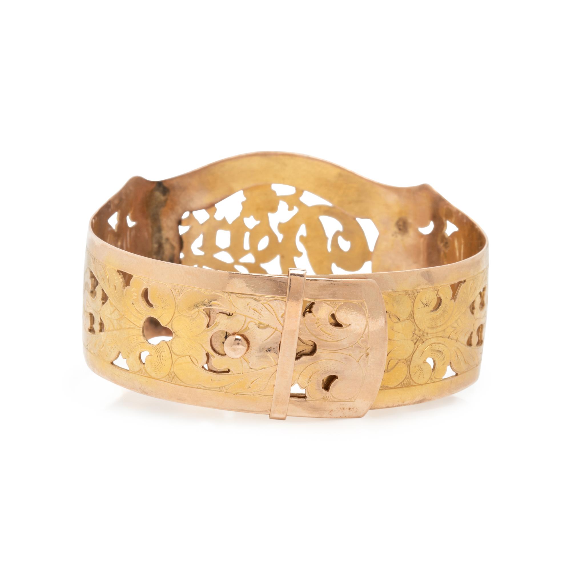 Two Yellow Gold 'Doris' Bangle Bracelets