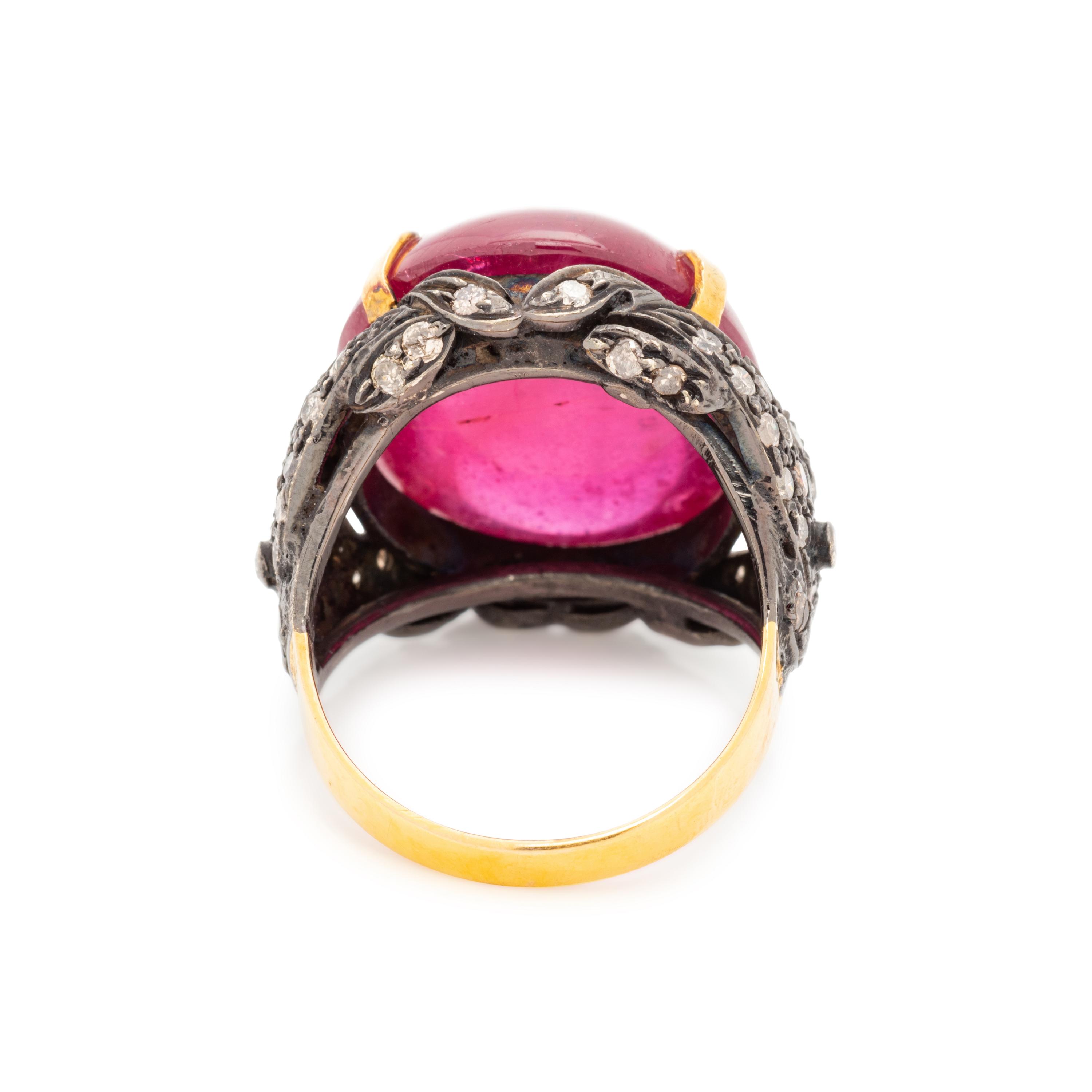 RUBY AND DIAMOND RING