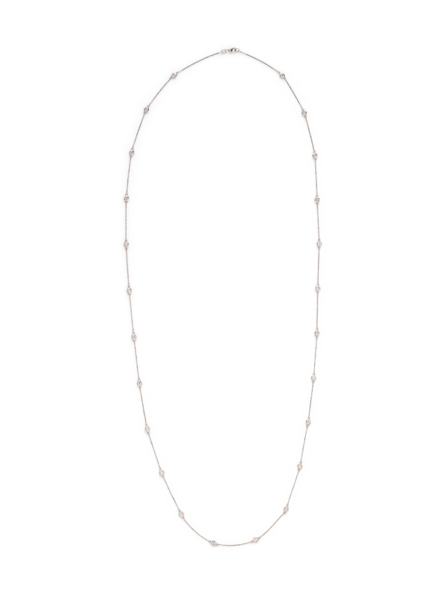 DIAMOND STATION NECKLACE