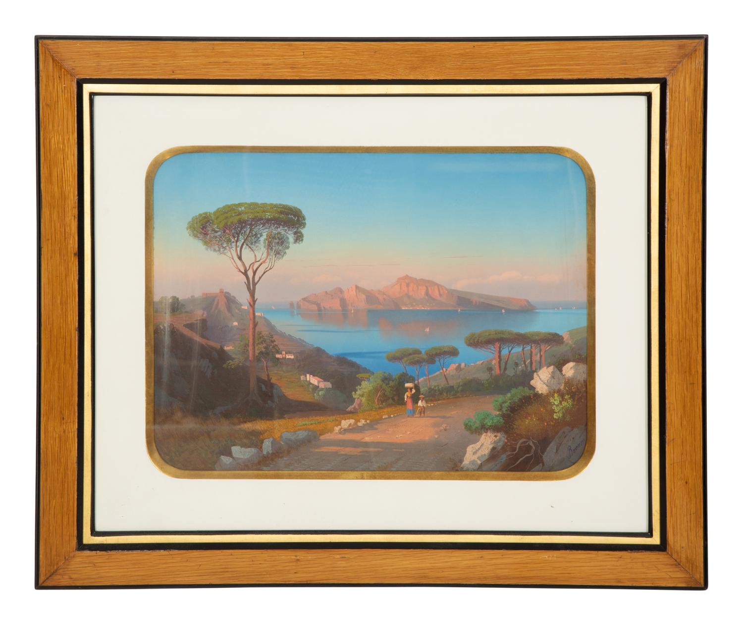 Four Views of Naples and the Roman Campagna