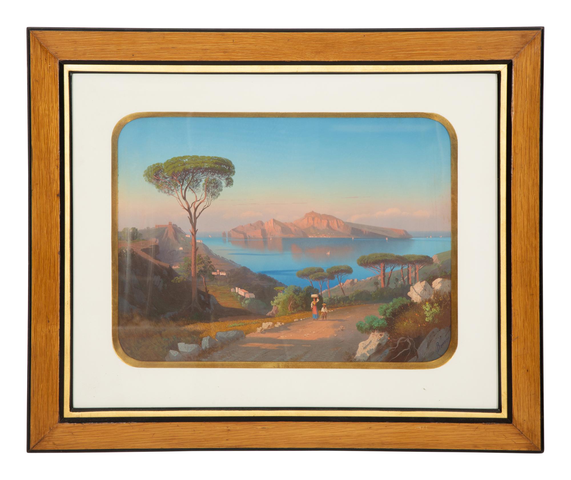 Four Views of Naples and the Roman Campagna