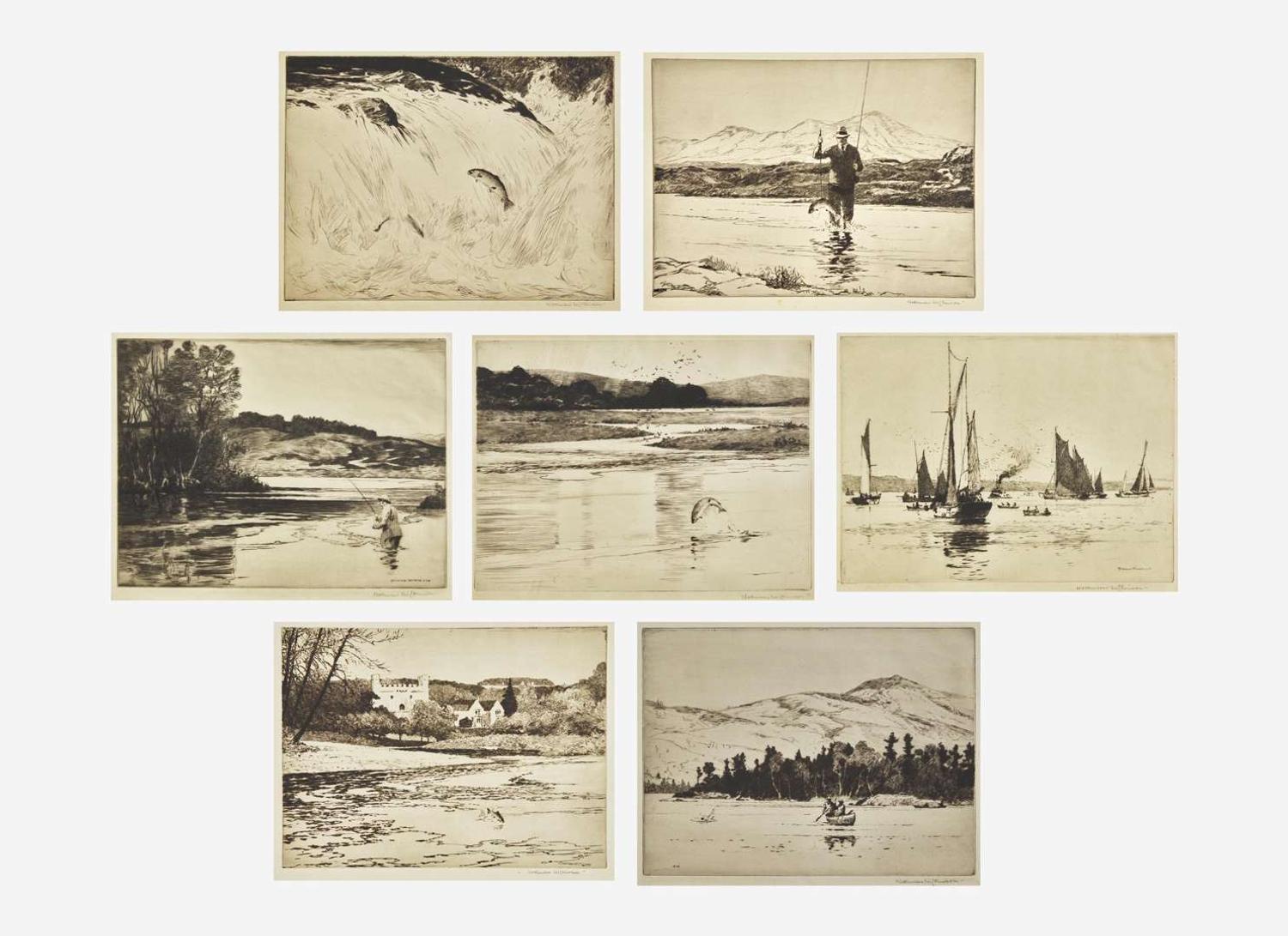 [Prints] Wilkinson, Norman: Group of 7 Prints